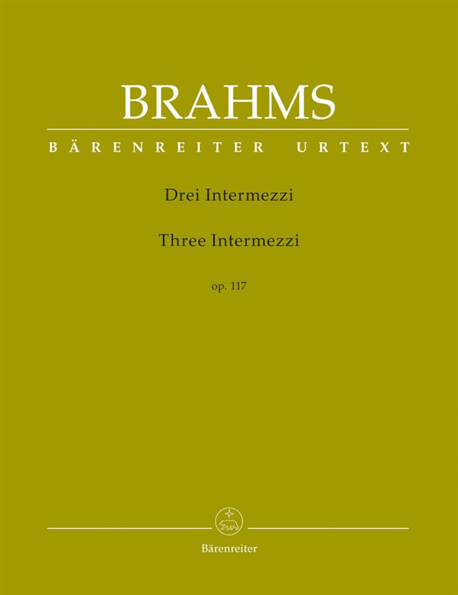 Three Intermezzi Op.117 - na klavír