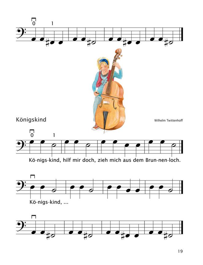 Früher Anfang auf dem Kontrabass 1