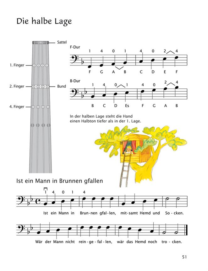 Früher Anfang auf dem Kontrabass 1