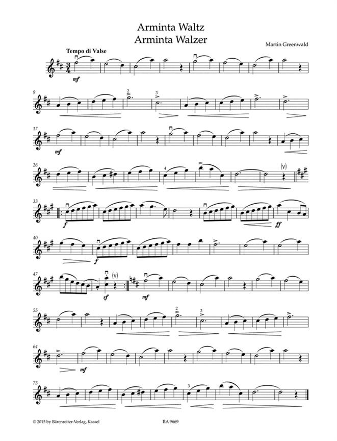 Violin Recital Album, Volume 2 - 13 Recital Pieces in First Position for Violin and Piano or Two Violins noty pro housle a klavír