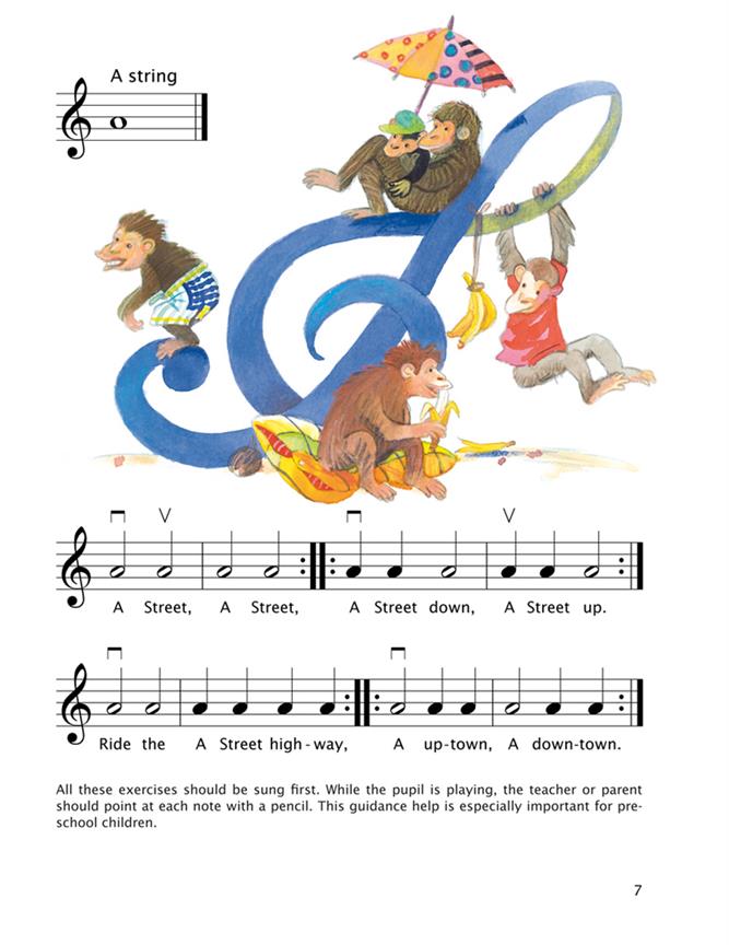 Early Start on the Violin Volume 1 - A violin method for children age four and older 