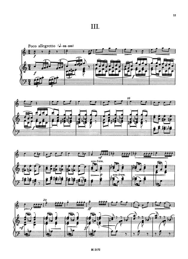Sonatine - housle a klavír