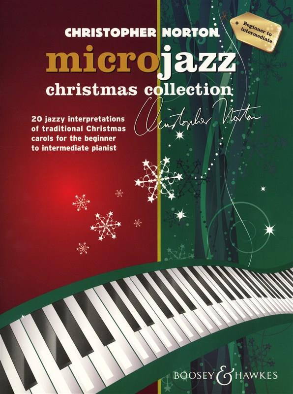 Microjazz Christmas Collection - 20 jazzy interpretations of traditional Christmas carols for the beginner to intermediate pianist - pro klavír