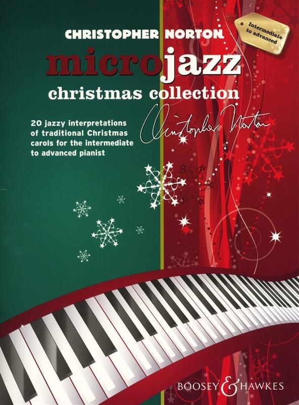 Microjazz Christmas Collection - 20 jazzy interpretations of traditional Christmas carols for the intermediate to advanced pianist - pro klavír