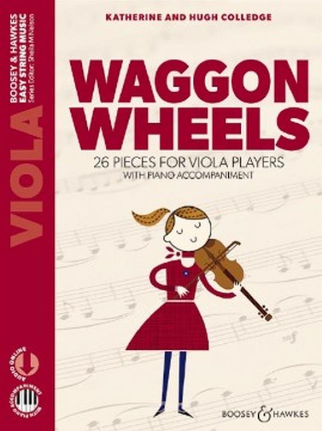 Waggon Wheels - 26 Pieces For Viola Players - viola a klavír