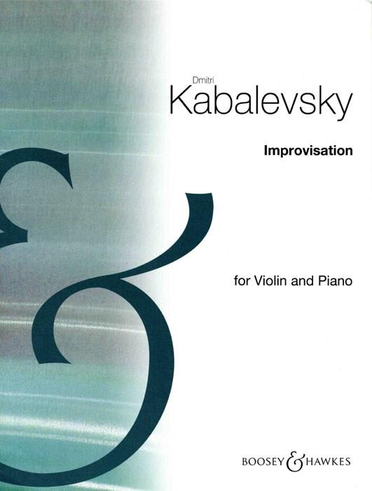Improvisation op. 21 - skladba pro housle a klavír