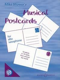 Musical Postcards for Alto Saxophone - 10 pieces in 10 styles from around the world - pro altový saxofon