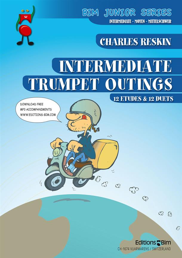 Intermediate Trumpet Outings - 12 études et 12 duos pour trompette - pro trumpetu