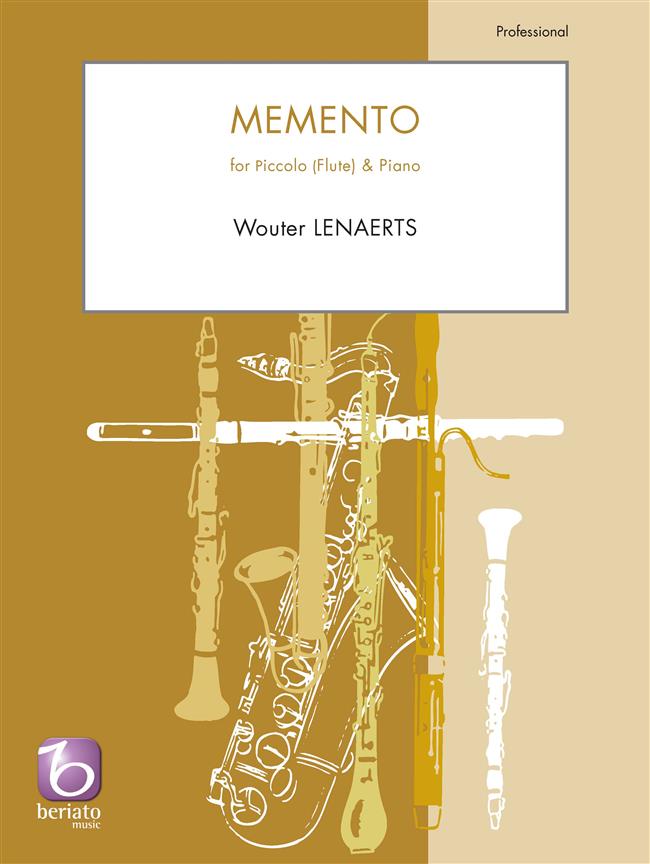 Memento - for Piccolo or C Flute and Piano - příčná flétna a klavír