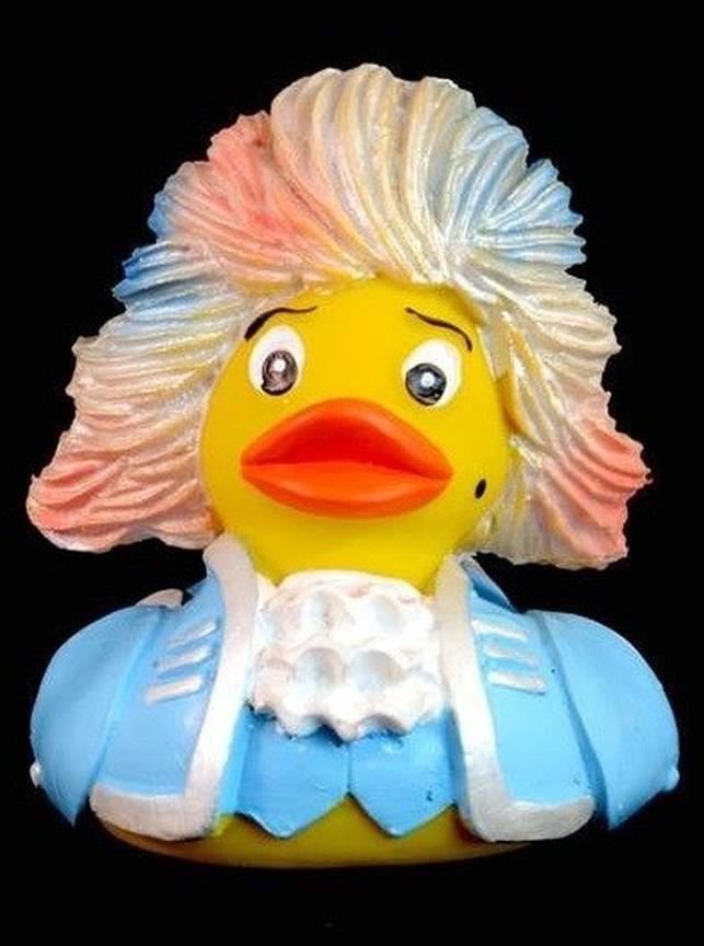 The Mozart Rubber Duck: Rock Meets Amadeus (Blue)