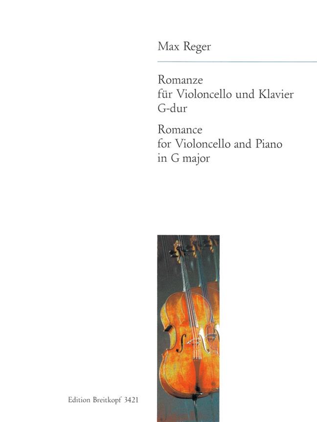 Romanze in G-Dur / Romance in G major - Arrangement für Cello und Klavier/ for Cello and Piano - violoncello a klavír