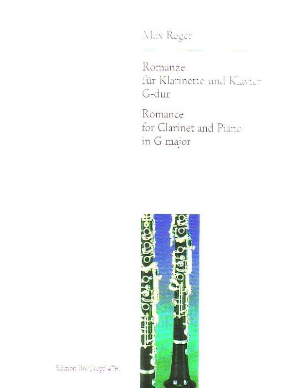 Romanze in G-Dur / Romance in G major - Arrangement für Klarinette und Klavier / for Clarinet and Piano - klarinet a klavír