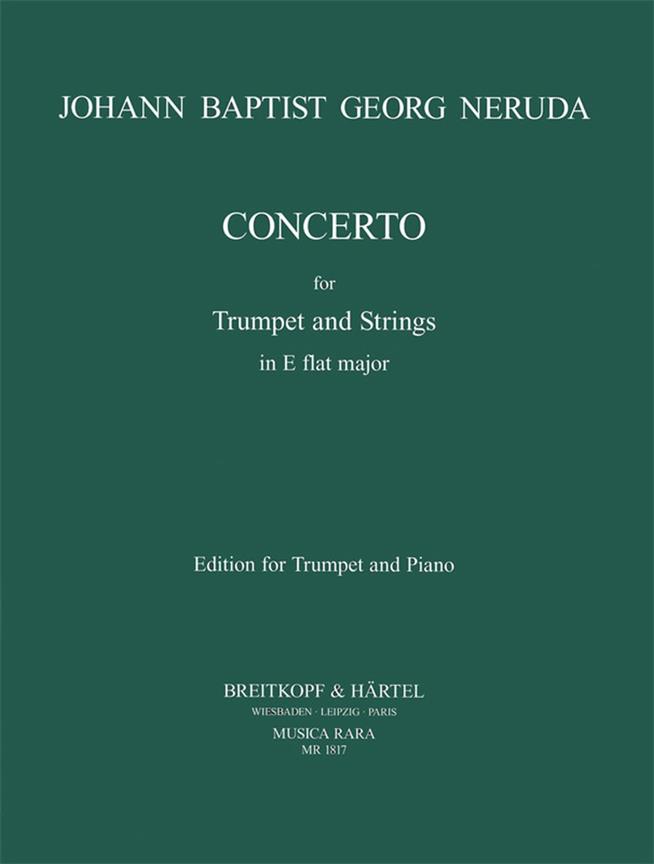 Concerto in Es-Dur / in E flat major - Für Trompete und Klavier / for Trumpet and Piano (ed. David R. Hickman) - trumpeta a klavír