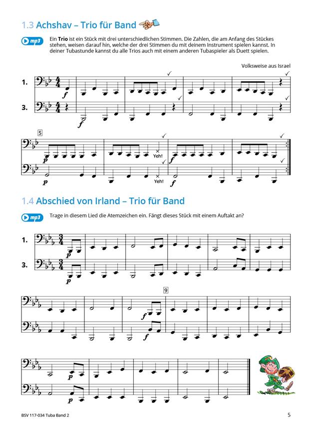 Gemeinsam Lernen und Spielen Band 2 - Tuba - noty pro tubu