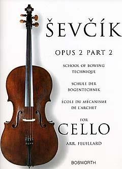 School of Bowing Technique for Cello Opus 2 Part 2 - Schule der Bogentechnik - École du mécanisme de l'archet - cvičení pro violoncello