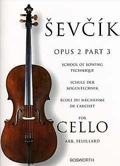 School of Bowing Technique for Cello Opus 2 Part 3 - Schule der Bogentechnik - École du mécanisme de l'archet - cvičení pro violoncello
