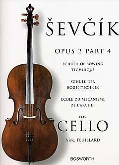School of Bowing Technique for Cello Opus 2 Part 4 - Schule der Bogentechnik - École du mécanisme de l'archet - cvičení pro violoncello