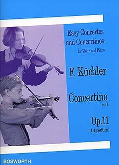 Concertino in G Op. 11  - 1st Position - housle a klavír