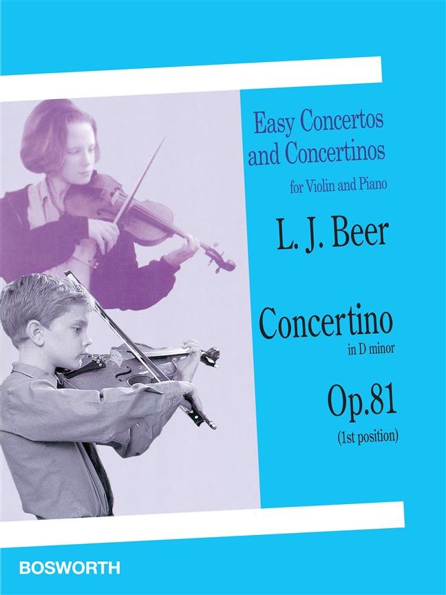Concertino in D minor Op. 81 - 1st Position - housle a klavír