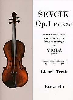 Viola Studies: School Of Technique Parts 3 And 4 - Otakar Sevcik