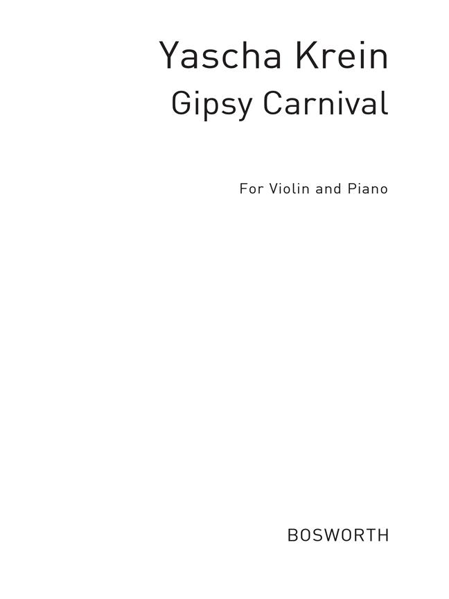 Yasha Krein: Gypsy Carvival - housle a klavír