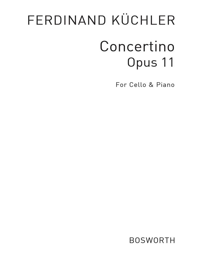 Concertino Op. 11 - violoncello a klavír