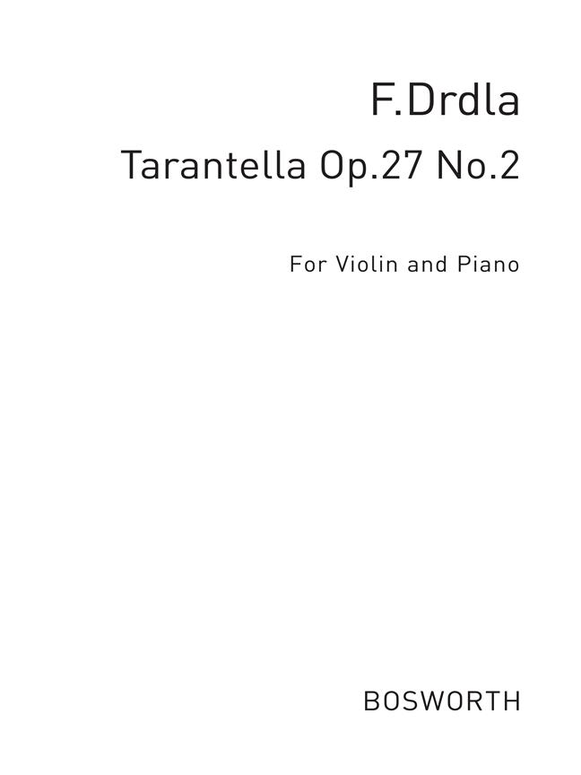 Tarantella For Violin And Piano Op.27 No.2 - housle a klavír