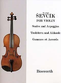 Sevcik Violin Studies: Scales And Arpeggios - cvičení pro housle