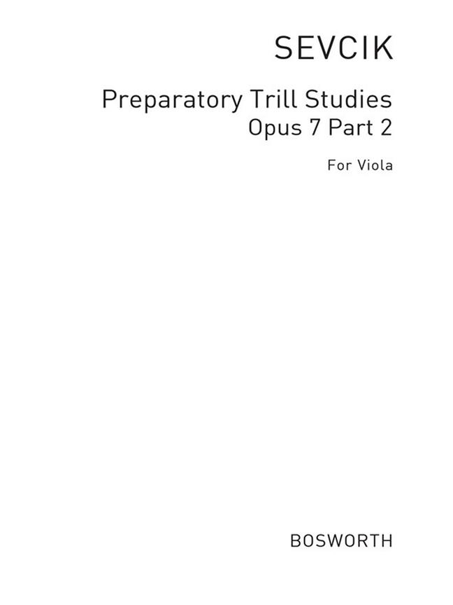 Viola Studies: Preparatory Trill Studies Part 2 - Otakar Sevcik