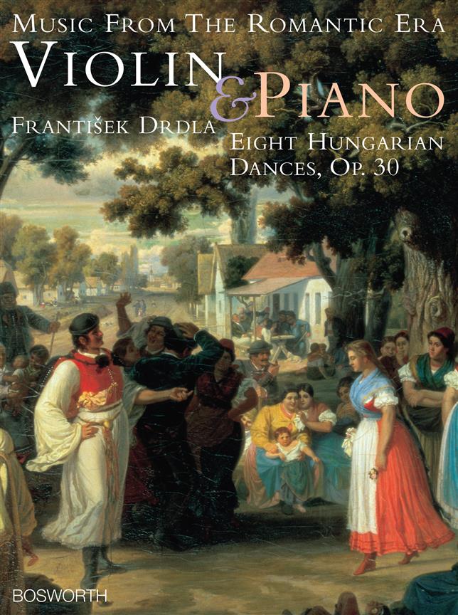 8 Hungarische Tanze Opus 30 - housle a klavír