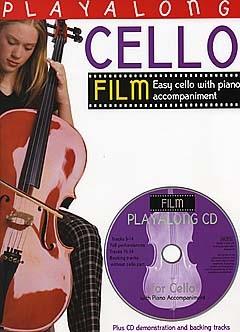 Playalong Cello Film Music - violoncello a klavír