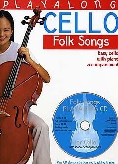 Playalong Cello Folksongs - pro violoncello