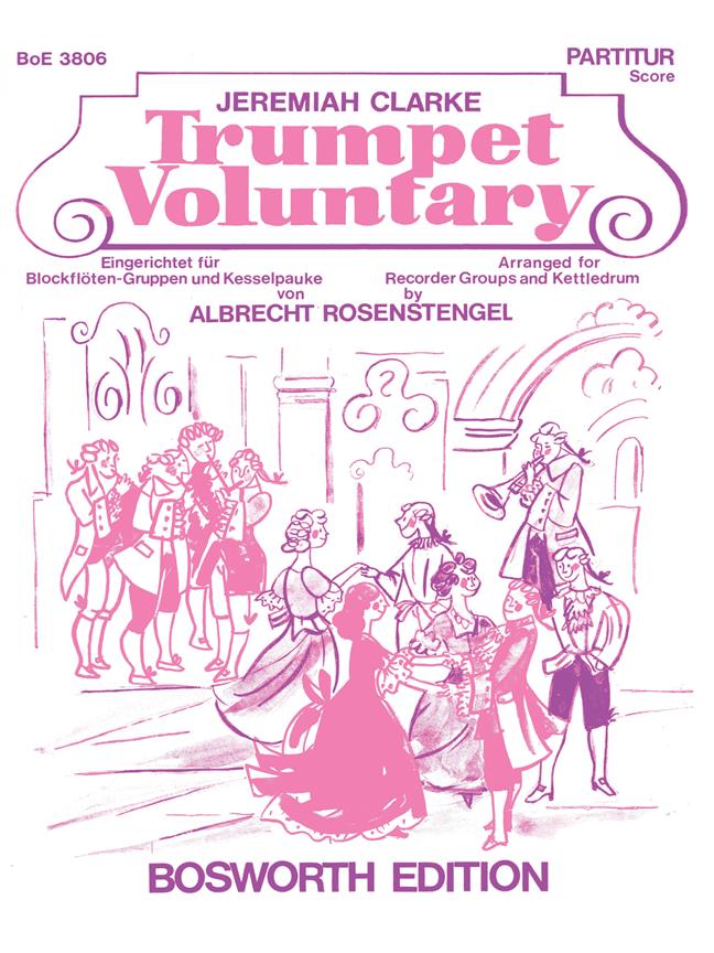 Trumpet Voluntary (Score And Parts) - flétnový soubor
