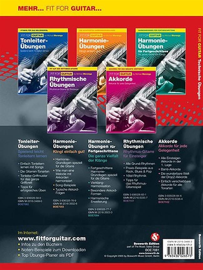 Fit For Guitar - Technische Übungen - na kytaru
