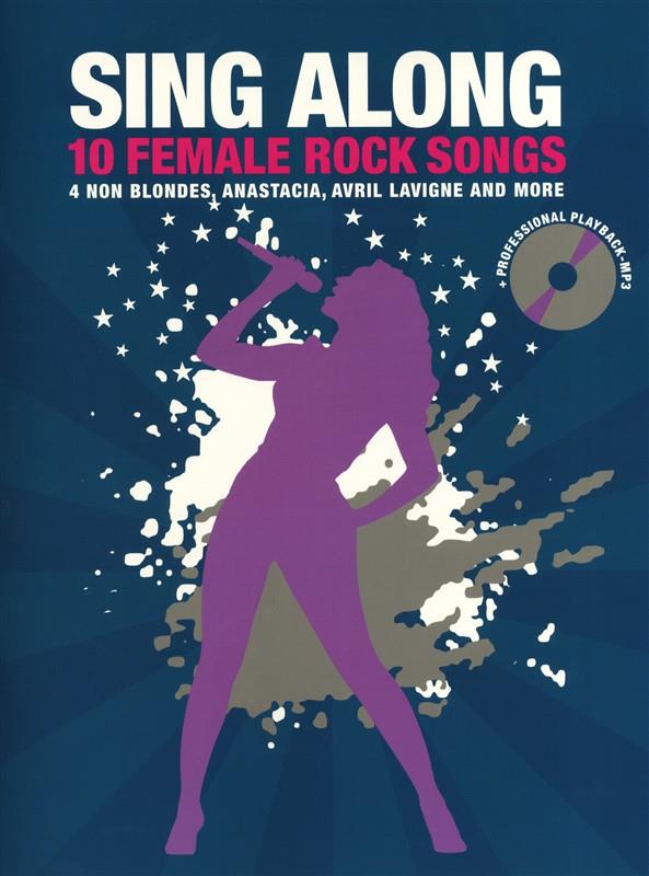 Sing Along - 10 Female Rocks Songs - melodie akordy a texty písní