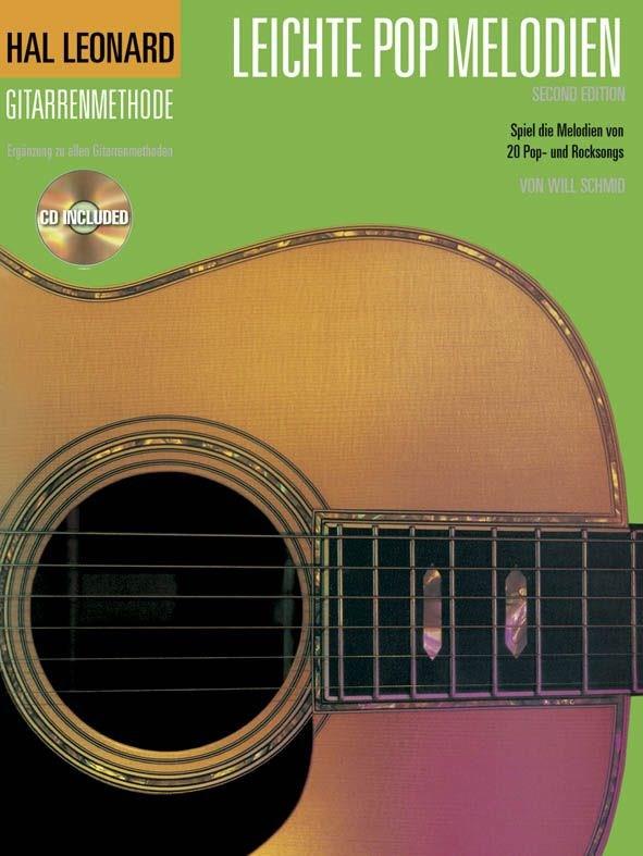 Hal Leonard Gitarrenmethode Leichte Pop Melodien - na kytaru