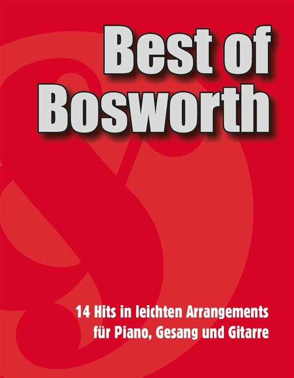 Best Of Bosworth Songbook - 14 Hits in leichten Arrangements für Piano, Gesang und Gitarre - klavír, zpěv a akordy pro kytaru