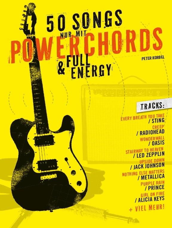 50 Songs Nur Mit Powerchords & Full Energy - na kytaru