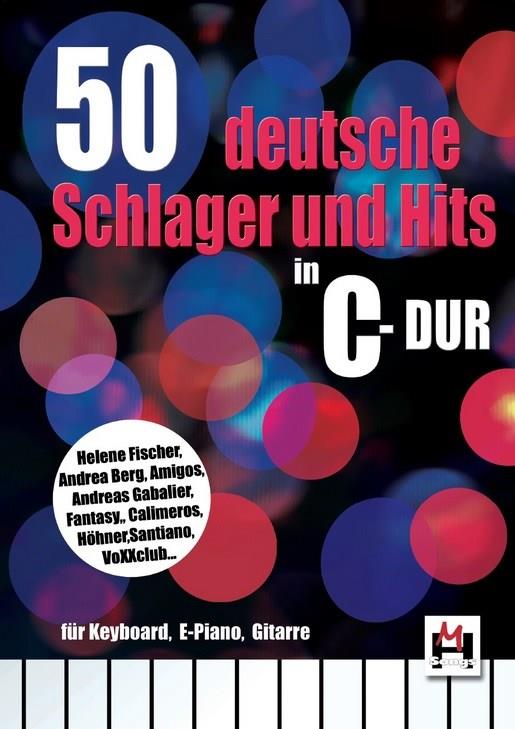 50 Deutsche Schlager in C-Dur - klavír a zpěv