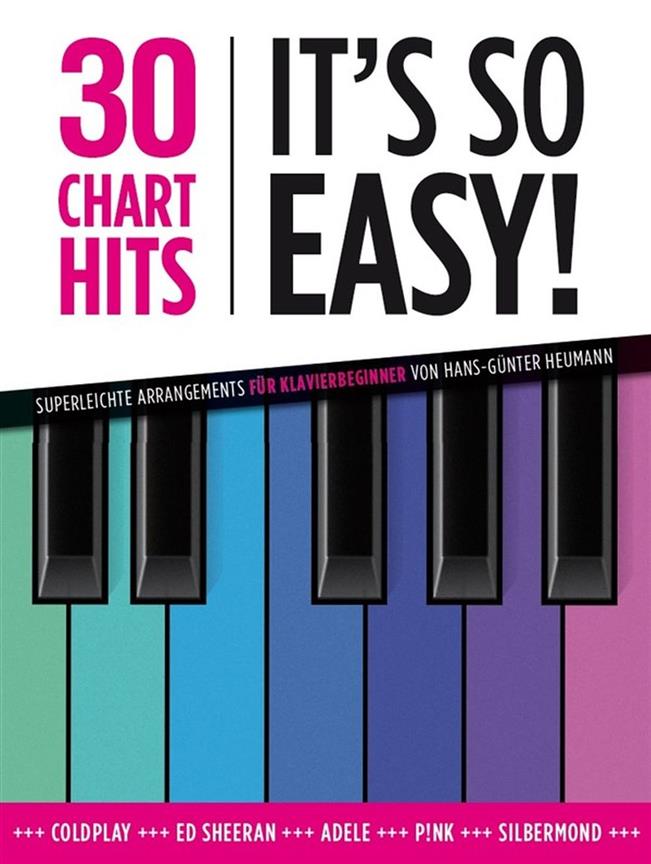 30 Chart-Hits: It's So Easy! - zpěv a klavír