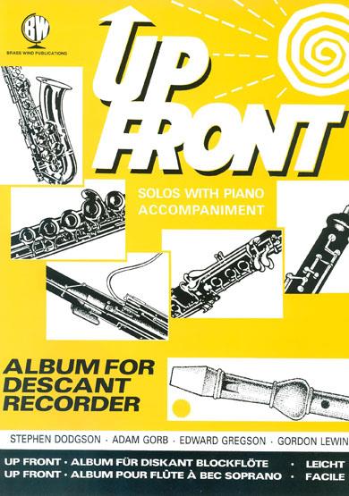 Up Front Album Descant Recorder - zobcová flétna a klavír