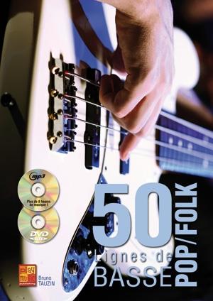 Tauzin 50 Lignes Basse Pop Bk/Cd/Dvd