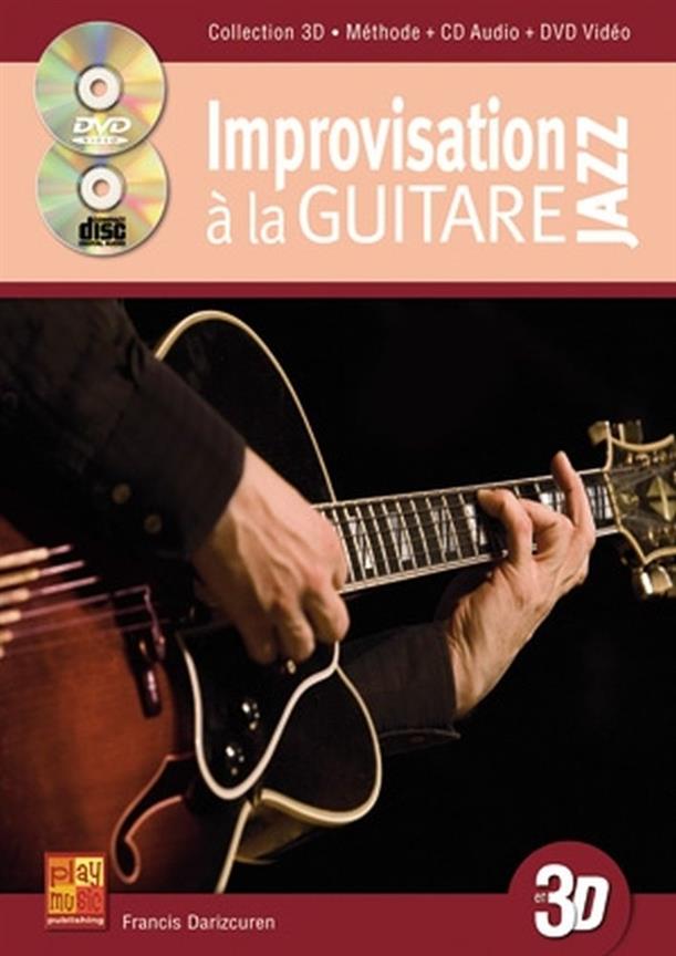 Francis Darizcuren: Improvisation A La Guitare Jazz (Book/CD/DVD)