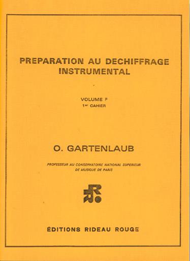 Préparation au déchiffrage instrumental-Vol F 1 - pro všechny nástroje