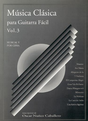 Música Clásica para Guitarra Fácil, Volumen 3 - na kytaru