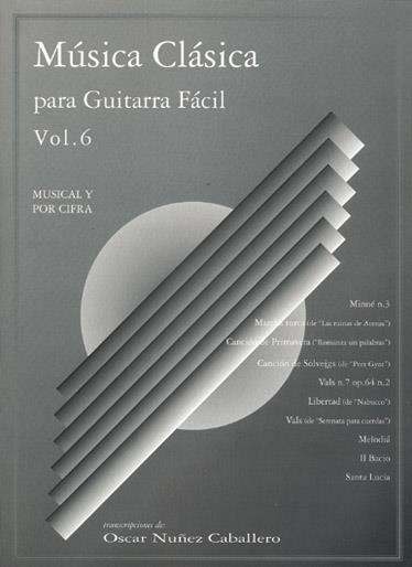 Música Clásica para Guitarra Fácil, Volumen 6 - na kytaru