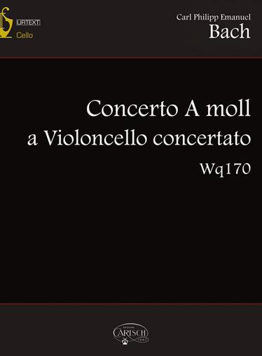 Concerto A moll a Violoncello concertato Wq170 - pro violoncello