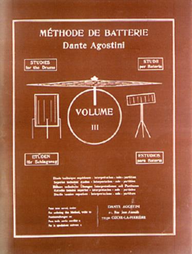 Méthode de Batterie - Volume 3 - Technique Supérieure - bicí souprava