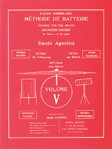 Méthode de Batterie - Volume 5 - Études Supérieures - bicí souprava