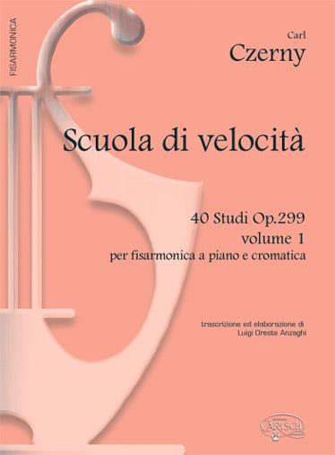 Scuola Della Velocita' Op.299 Vol. 1 - pro akordeon